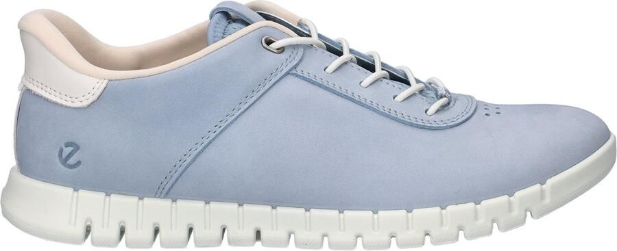 ECCO Gruuv Lite Sneakers blauw Nubuck Dames - Foto 3