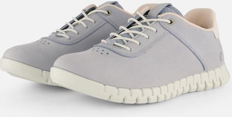 ECCO Gruuv Lite Sneakers blauw Nubuck Dames - Foto 4