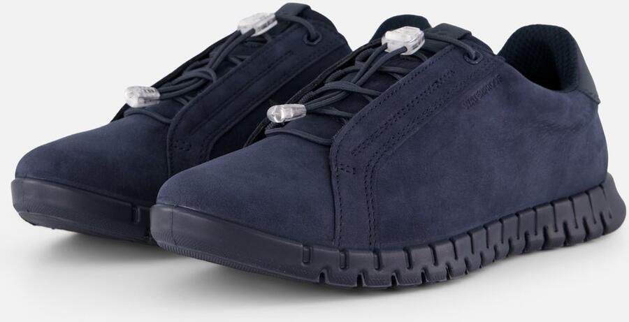 ECCO Gruuv lite W Sneakers blauw Nubuck Dames - Foto 4
