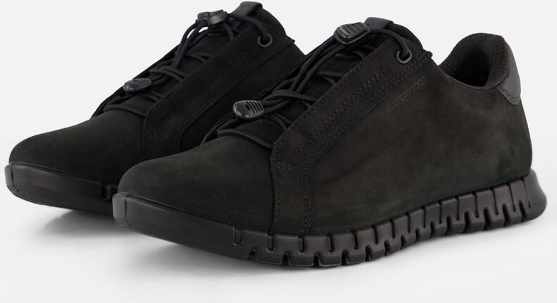 ECCO Gruuv lite W Sneakers zwart Nubuck Dames - Foto 4