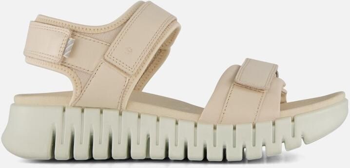 Ecco Sandaaltjes GRUUV SOL W plateau zomerschoen sandaal met praktische klittenband - Foto 2