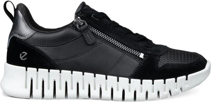 ECCO GRUUV W Dames Sneakers Zwart