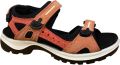 ECCO Women's Offroad Yucatan Sandal Sandalen zwart - Oranje