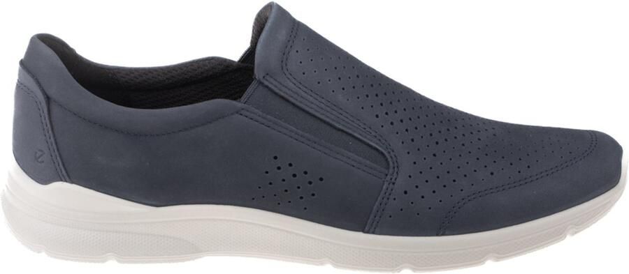 Ecco Instappers Irving slip-on sneaker lage schoen vrijetijdsslippers met stretchinzetten