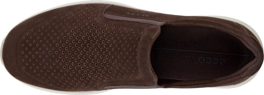 Ecco Instappers Irving slip-on sneaker lage schoen vrijetijdsslippers met stretchinzetten - Foto 15