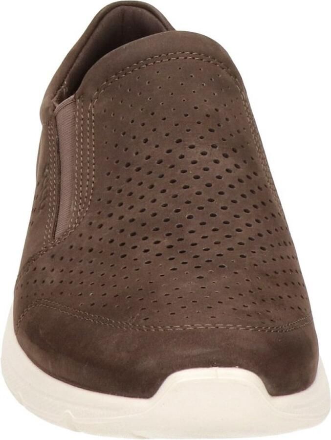 Ecco Instappers Irving slip-on sneaker lage schoen vrijetijdsslippers met stretchinzetten - Foto 4