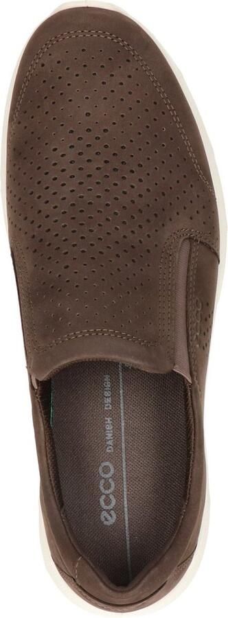 Ecco Instappers Irving slip-on sneaker lage schoen vrijetijdsslippers met stretchinzetten - Foto 14