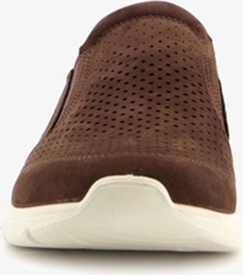 Ecco Instappers Irving slip-on sneaker lage schoen vrijetijdsslippers met stretchinzetten - Foto 2