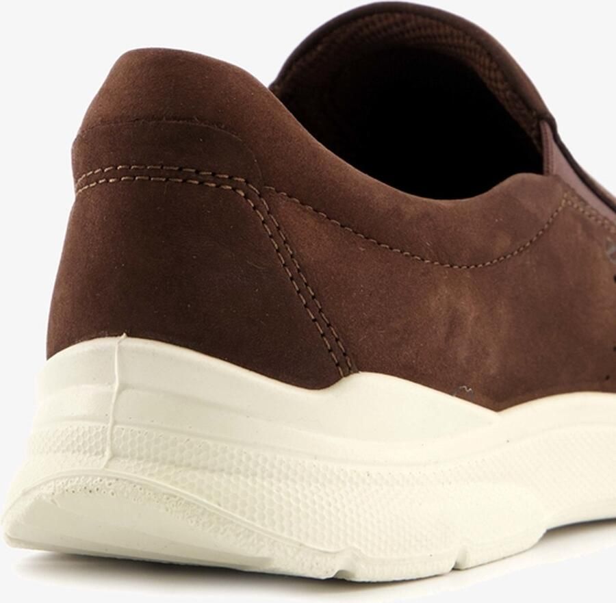 Ecco Instappers Irving slip-on sneaker lage schoen vrijetijdsslippers met stretchinzetten - Foto 4
