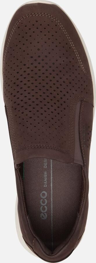 Ecco Instappers Irving slip-on sneaker lage schoen vrijetijdsslippers met stretchinzetten - Foto 5