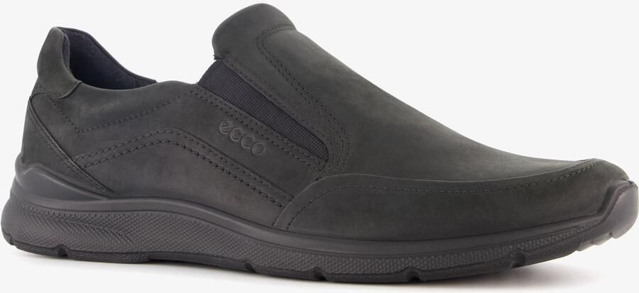 Ecco Instappers Irving black Flutter met stretchinzet aan beide kanten