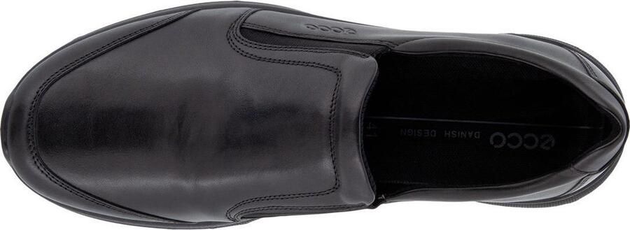 ECCO Irving leren heren instappers Zwart Echt leer Uitneembare zool - Foto 11