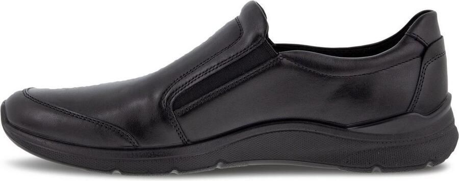 ECCO Irving leren heren instappers Zwart Echt leer Uitneembare zool - Foto 8