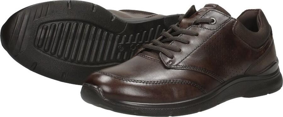Ecco Veterschoenen Irving vrijetijdsschoen halfschoen veterschoen met gepolsterde schacht - Foto 13