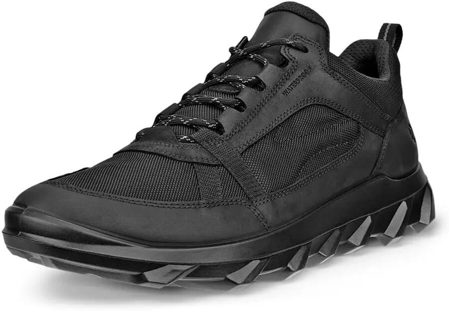 Ecco Sneakers Mx Low wp Veterschoen vrijetijdsschoen met BREATHRU concept waterproof