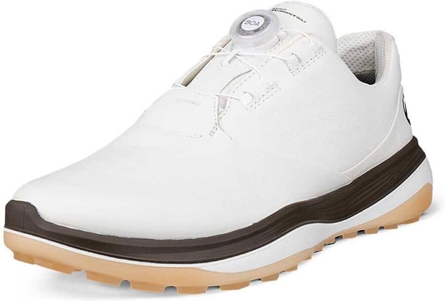 ECCO M GOLF LT1 BOA Heren Golfschoenen Wit Tarmac