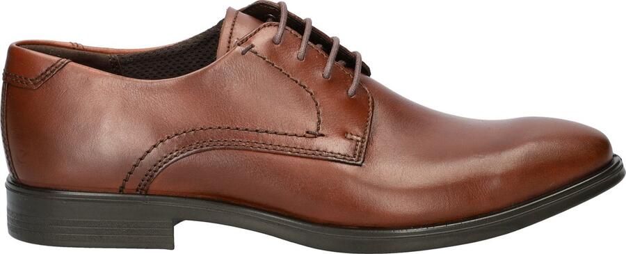 Ecco Veterschoenen Melbourne met zijnaad vrijetijdsschoen lage schoen veterschoen