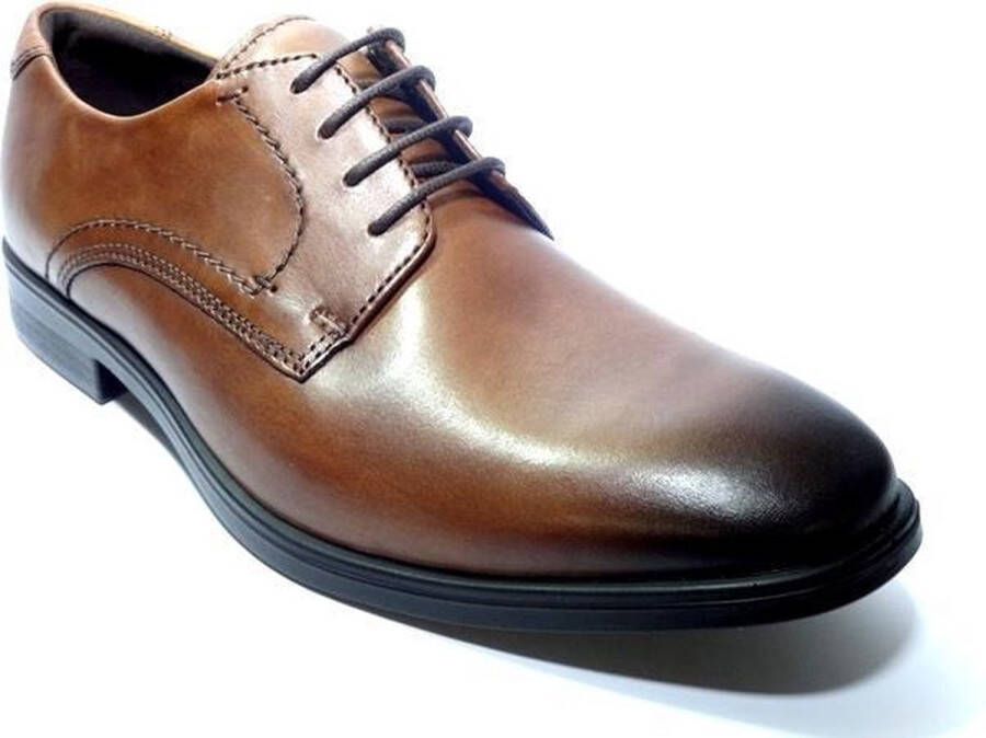 Ecco Veterschoenen Melbourne Amber in used-look vrijetijdsschoen lage schoen veterschoen - Foto 5