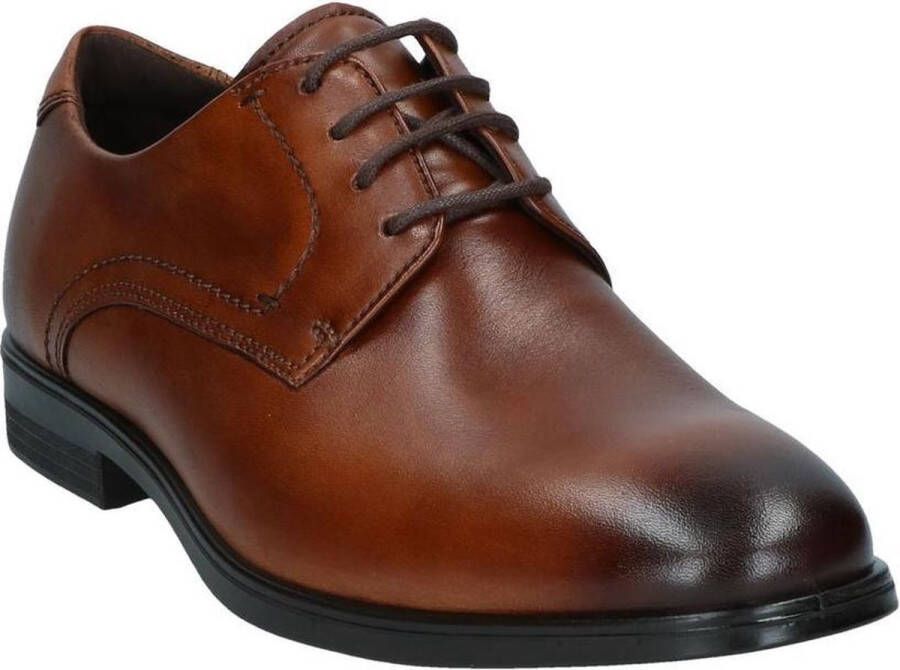 Ecco Veterschoenen Melbourne Amber in used-look vrijetijdsschoen lage schoen veterschoen - Foto 6