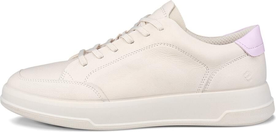 ECCO Move Beige Roze Leren Sneakers Dames