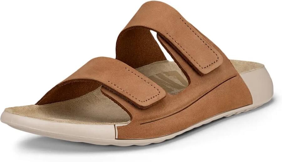 Ecco Slippers Cozmo W zomerschoen slippers met twee klittenbandsluitingen
