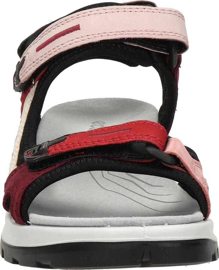 ECCO 822083 60406 rood-roze klit sandaal - Foto 2