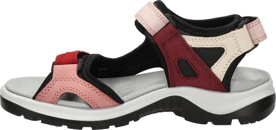 ECCO 822083 60406 rood-roze klit sandaal - Foto 7