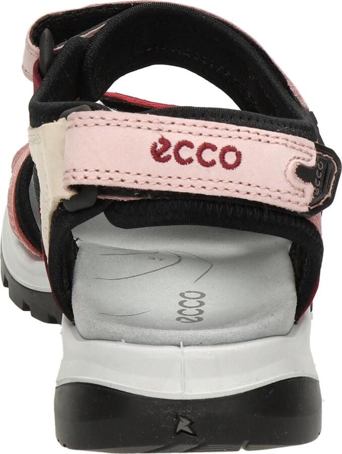 ECCO 822083 60406 rood-roze klit sandaal - Foto 3