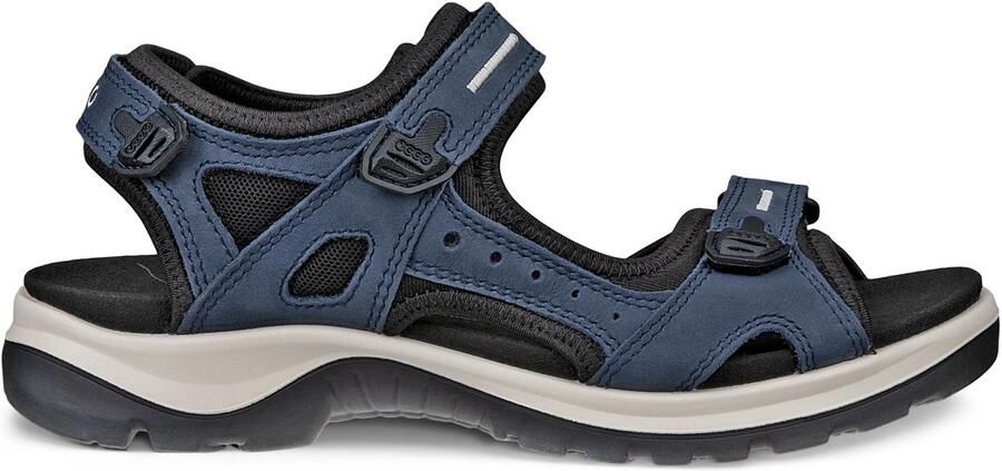 ECCO Women's Offroad Yucatan Sandal Sandalen blauw zwart