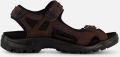 Ecco Outdoorsandalen OFFROAD zomerschoen klittenbandschoen outdoorschoen in trekkinglook - Donkerbruin