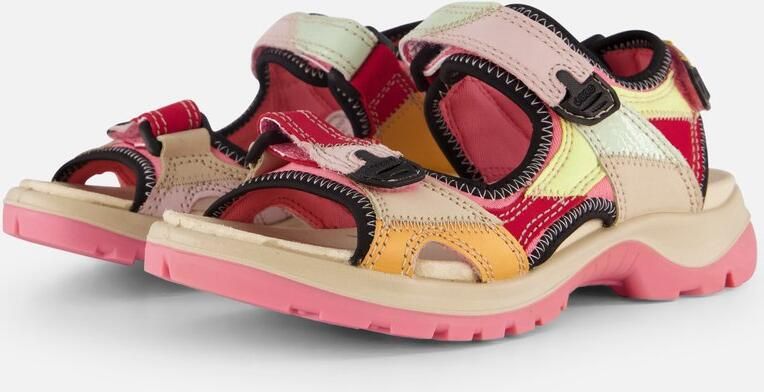 ECCO Offroad Sandalen rood Nubuck Dames