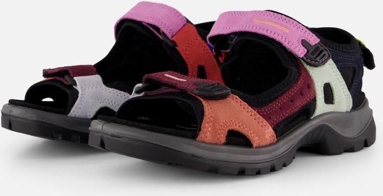 ECCO Offroad Sandalen zwart Textiel - Foto 2