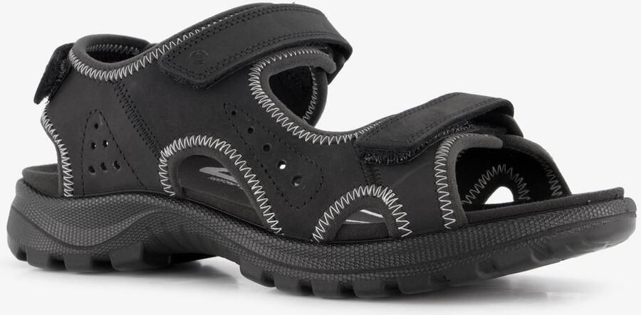 ECCO Onroads leren dames sandalen zwart