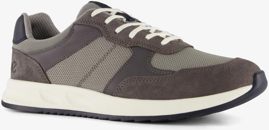 ECCO OTM leren heren sneakers bruin Uitneembare zool