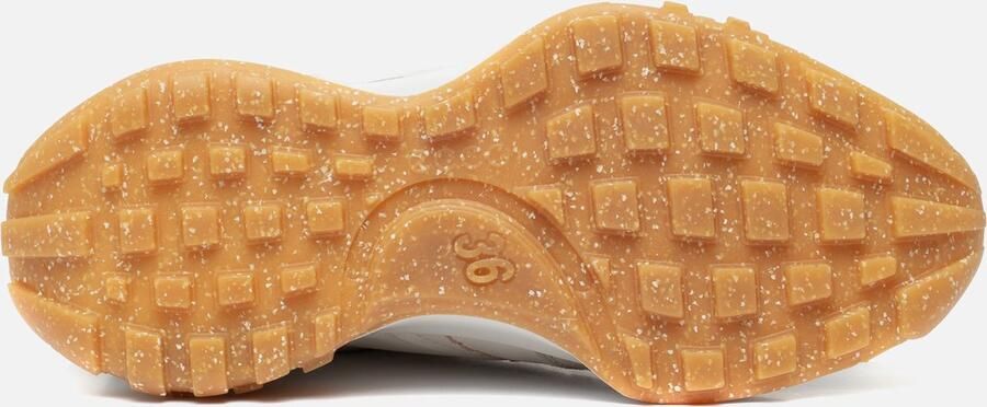 ECCO Retro Sneakers wit Leer Dames - Foto 4
