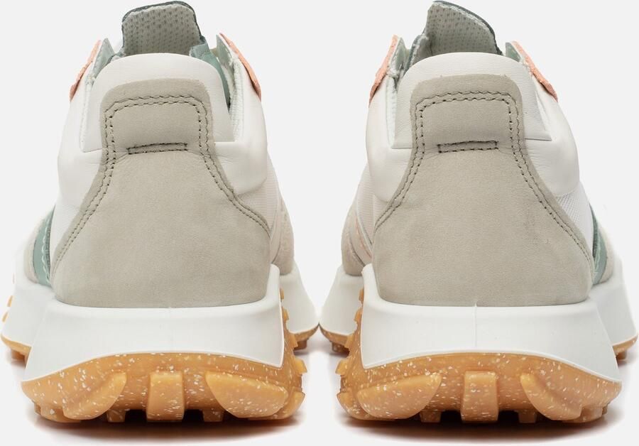 ECCO Retro Sneakers wit Leer Dames - Foto 3