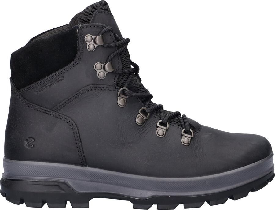 ECCO Rugged Track Waterproof Lace Boot Hoge schoenen grijs
