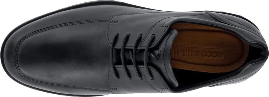 ECCO S Lite Hybrid Santiago Men's Black Lace-up Shoe - Foto 3
