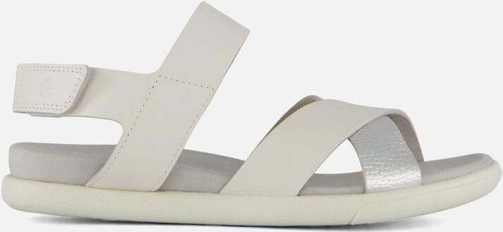 ECCO Samara Sandalen wit Leer Dames
