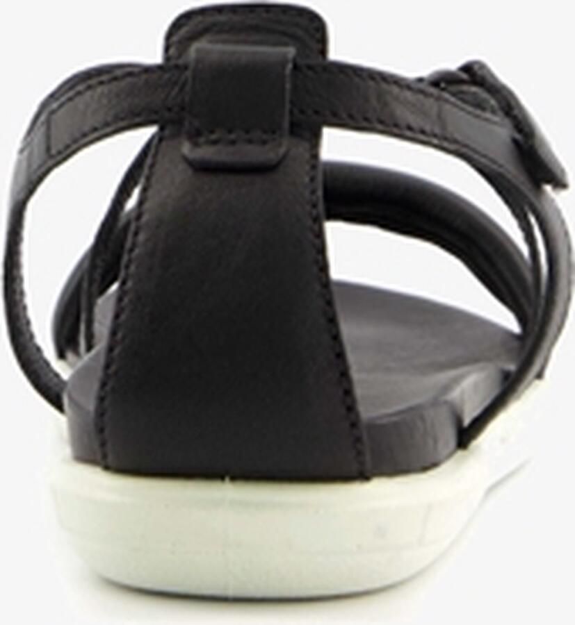 ECCO Simpil leren dames sandalen Zwart Echt leer