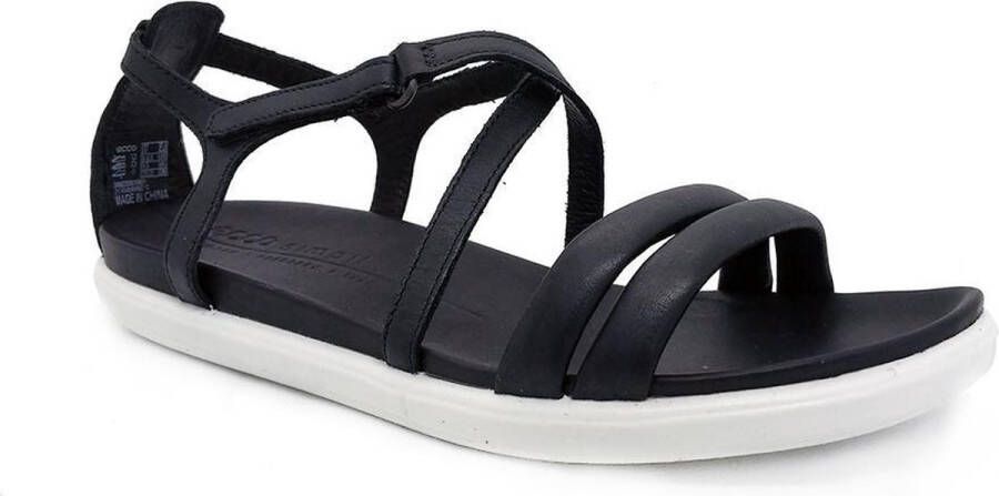 ECCO Simpil leren dames sandalen Zwart Echt leer - Foto 11