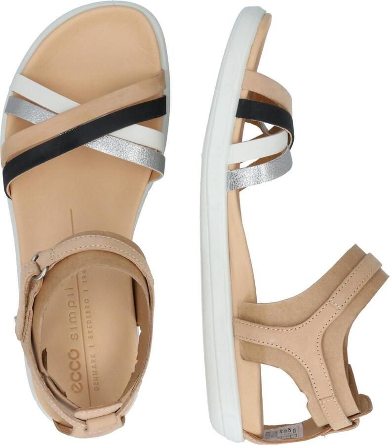 Ecco Sandalen SIMPIL met praktisch klittenbandtrensje - Foto 2