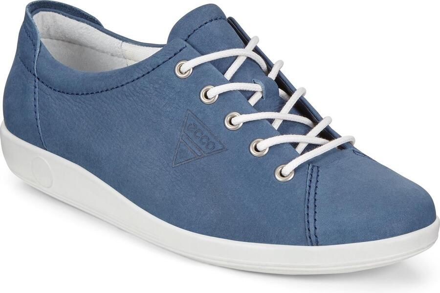 ECCO Soft 2.0 leren dames veterschoenen - Foto 7