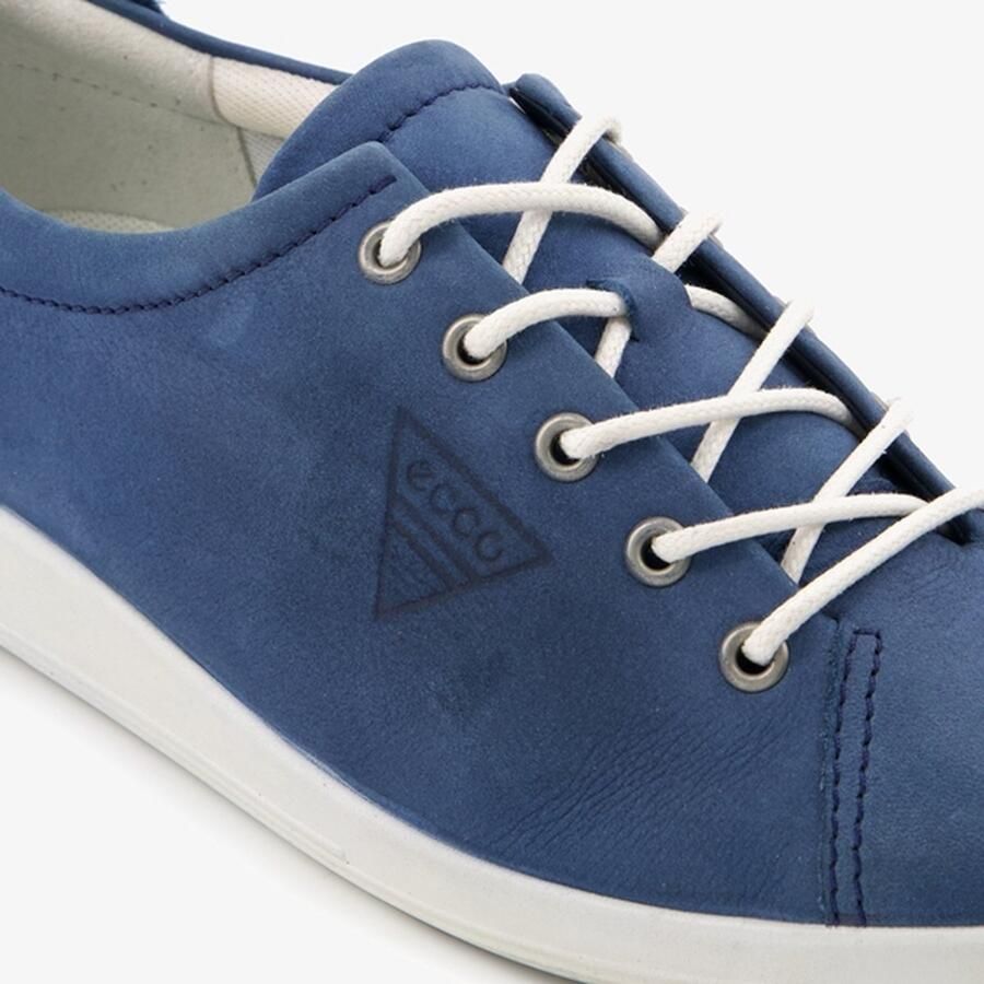 ECCO Soft 2.0 leren dames veterschoenen - Foto 2