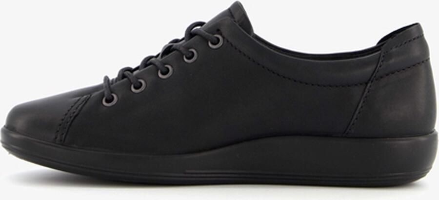 Ecco Veterschoenen Soft 2.0 vrijetijdsschoen lage schoen veterschoen met subtiele logo-opdruk - Foto 10