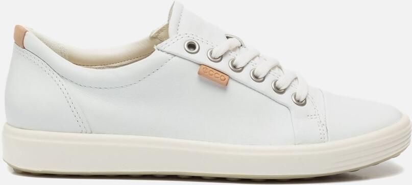 Ecco Sneakers SOFT 7 W met label vrijetijdsschoen lage schoen veterschoen smalle vorm - Foto 4