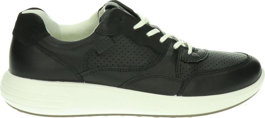 ECCO Soft 7 Runner Dames Sneakers Zwart