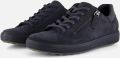 ECCO -art-490553 61332 -dames-blauw-nubuck-sneaker - Blauw
