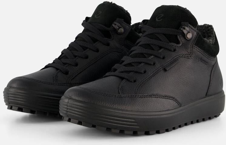 ECCO Soft 7 Tred W Veterboots zwart Leer Sneakers Unisex - Foto 2