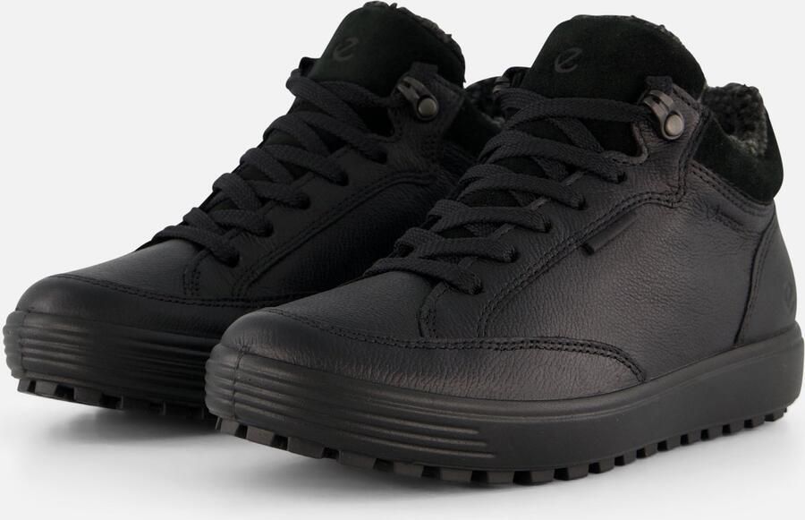 ECCO Soft 7 Tred W Veterboots zwart Leer Sneakers Unisex - Foto 2